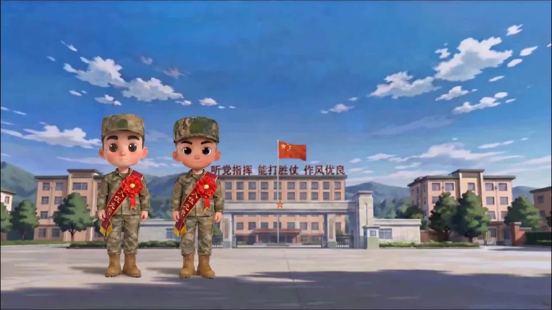 “阳光征兵 你我同行”系列动漫短视频第一辑：应征报名