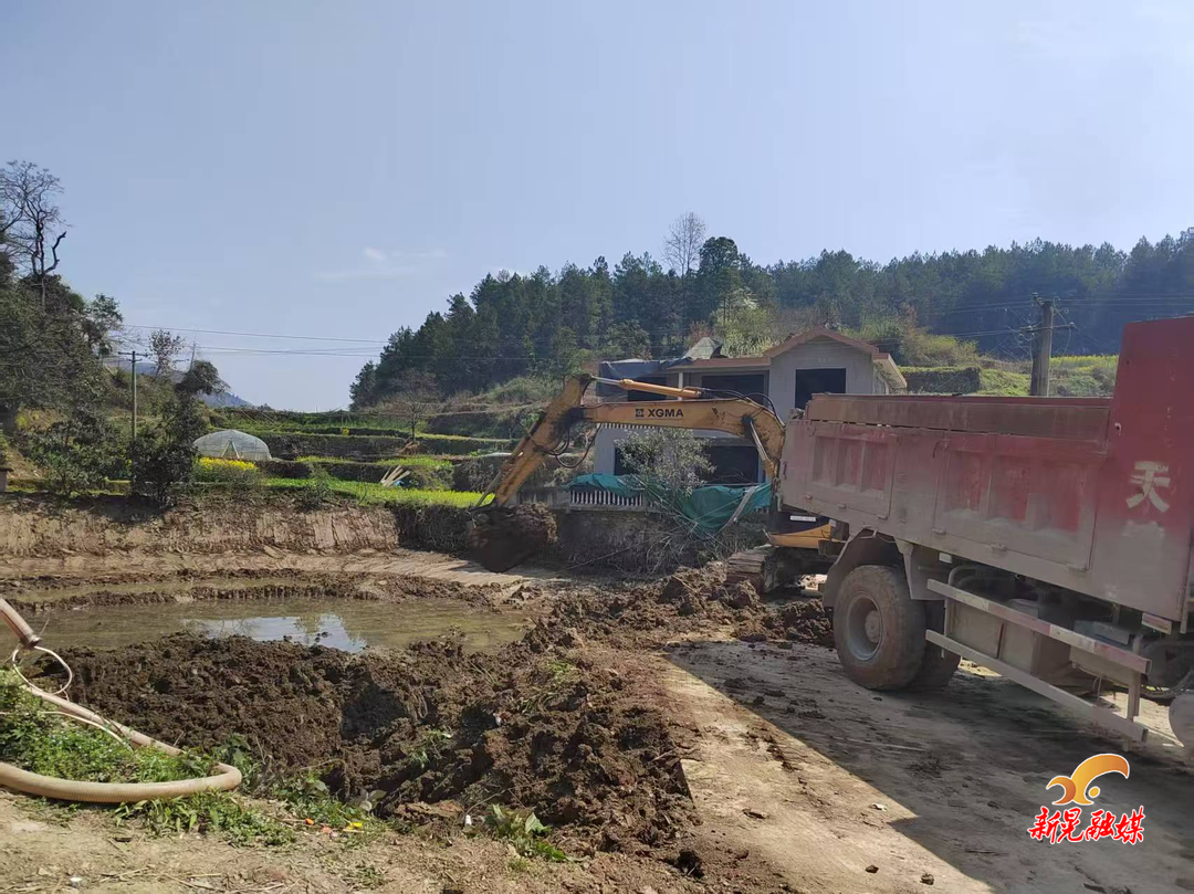 盘坡老山塘清淤竣工  为乡村振兴注入“源头活水”
