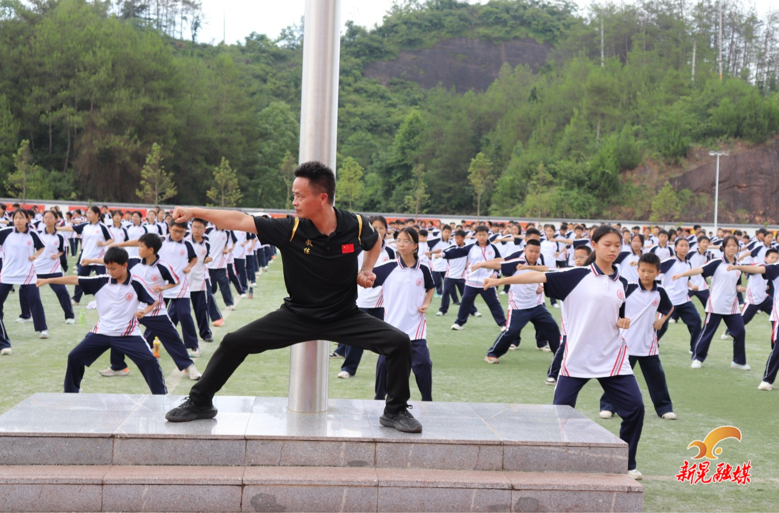 新晃芙蓉学校：武韵激荡 青春闪耀