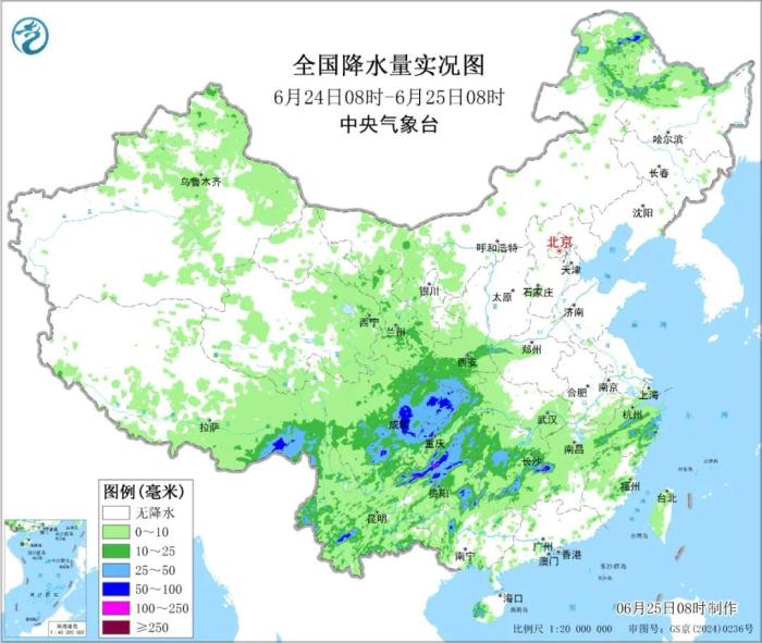 南方新一轮强降雨过程鼎盛时段到来