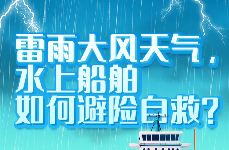 防汛科普 ▏暴雨大風(fēng)天氣，水上船舶如何避險(xiǎn)自救？