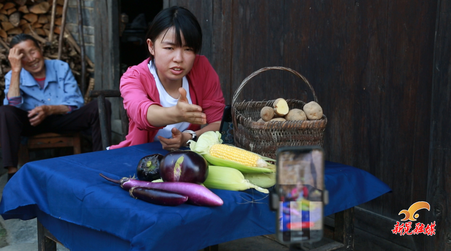涼傘鎮(zhèn)涼傘村：村干部變主播 農家菜“上鏈接”