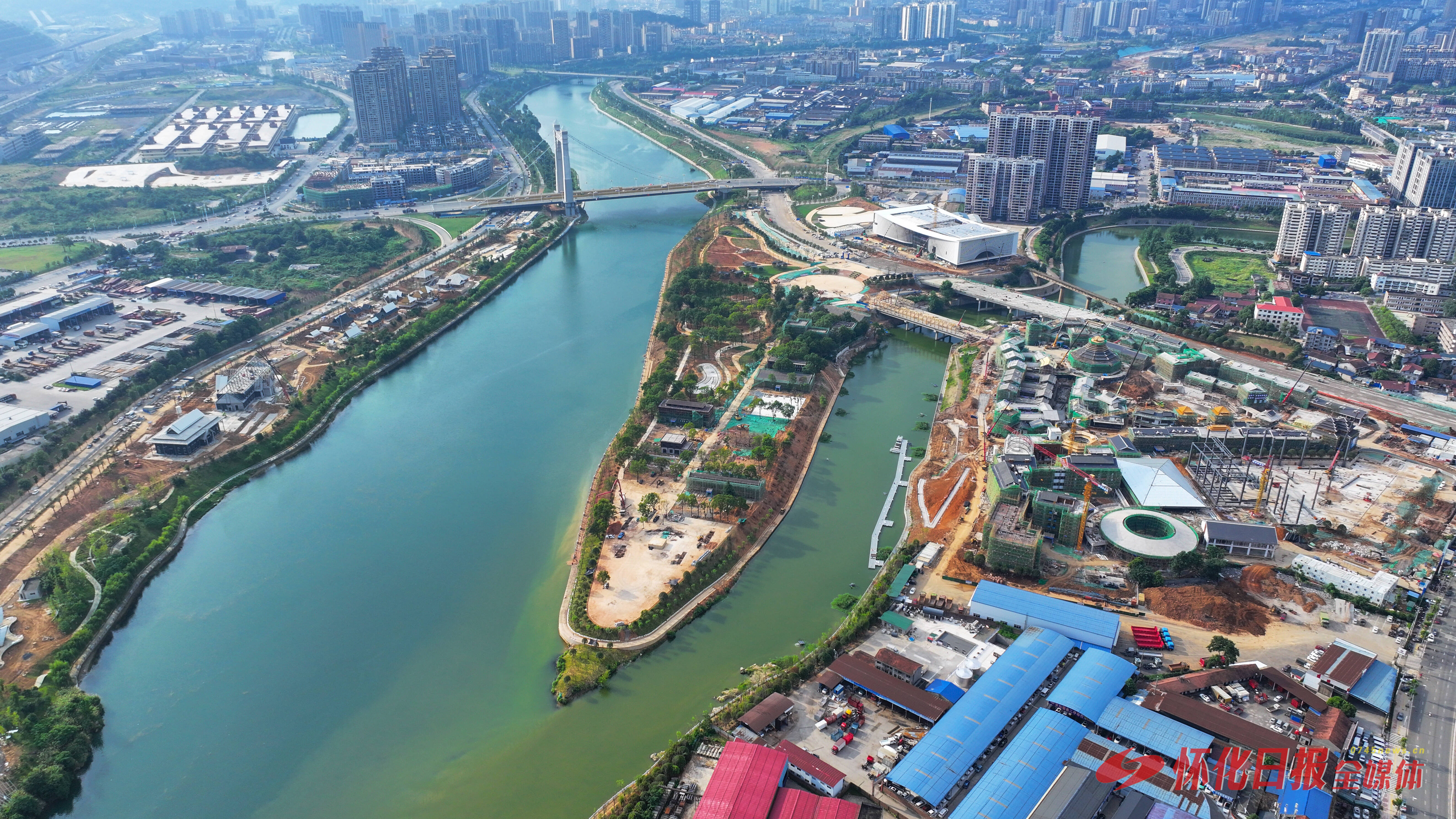 福地懷化 懂你如家｜懷化南舞水沿岸正綻放著一顆顆璀璨的文旅明珠