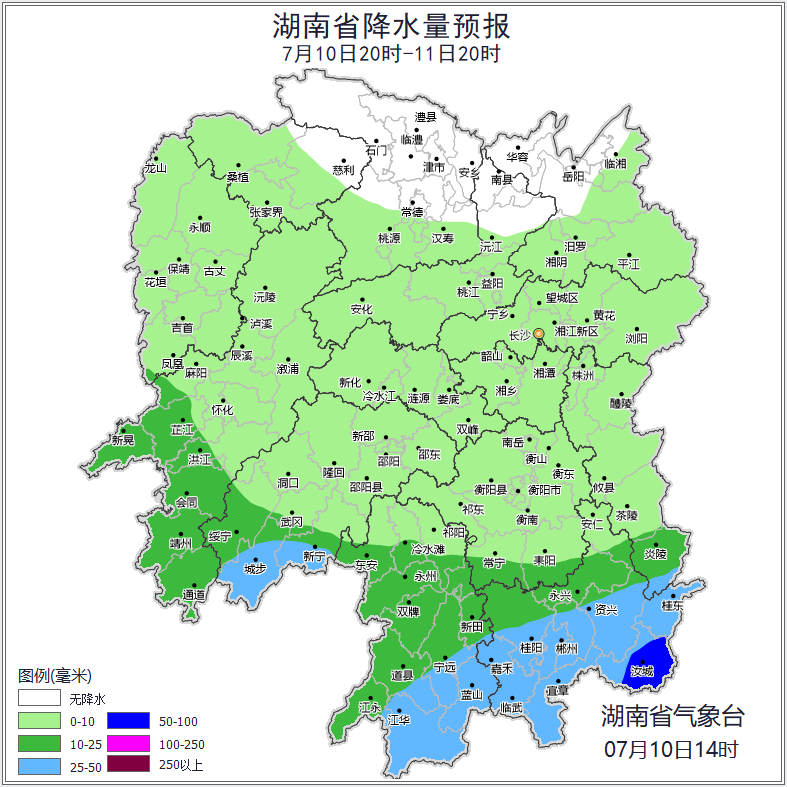 湖南氣象發(fā)布：確認了！今晚抵達湖南
