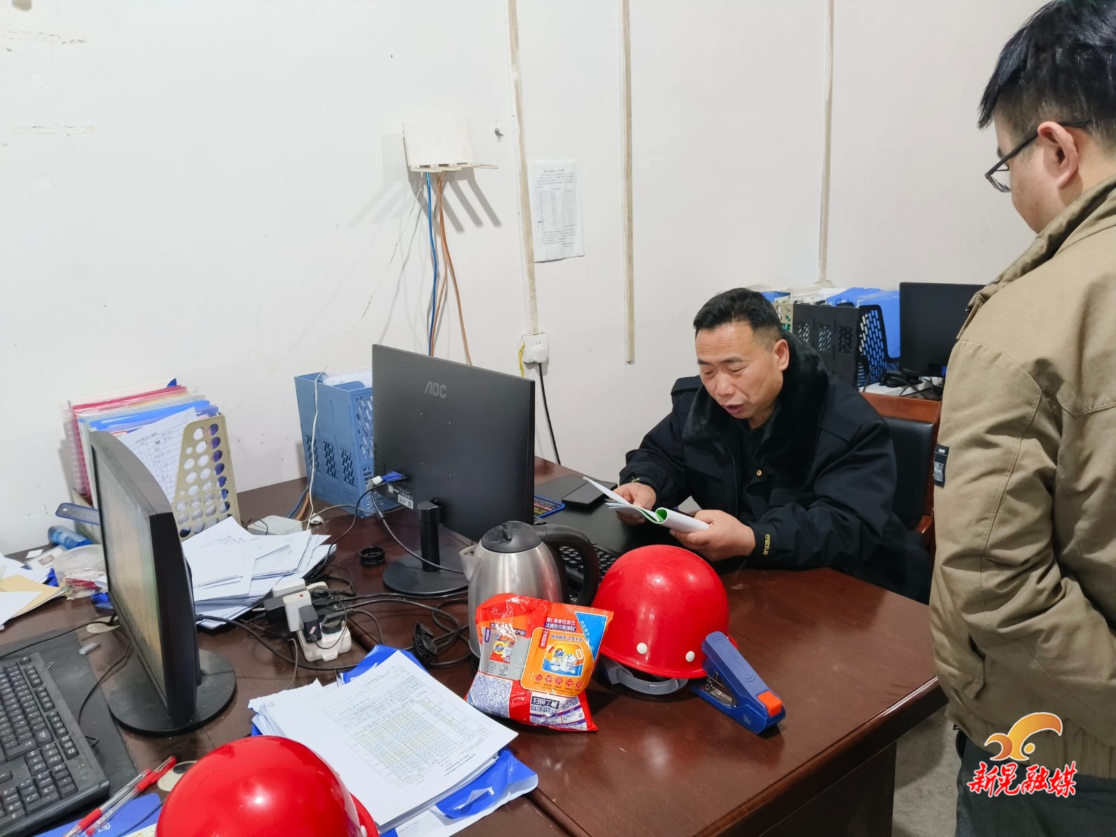 新晃应急管理局开展春节前安全生产督导检查