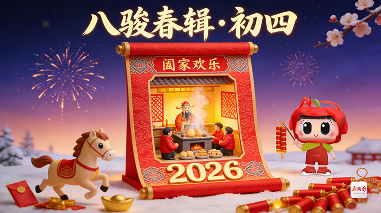 八骏春辑・初四｜瑞马护宅，烟火纳福！今日灶神返人间，佑得阖家岁岁安