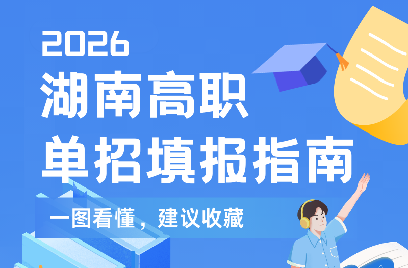 倒计时2天！湖南高职单招26日开始报名，这些信息你必须知道