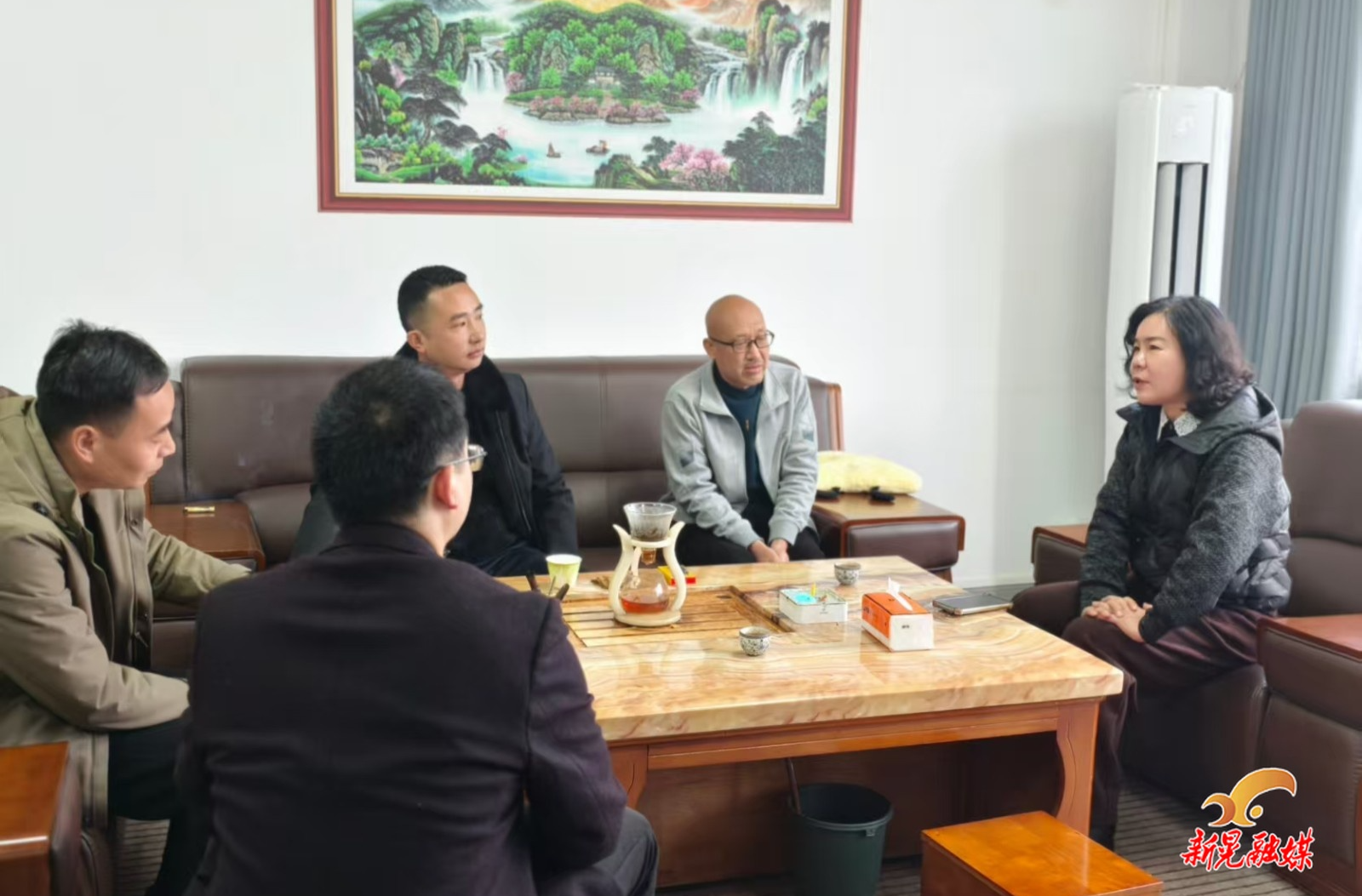 新晃工商联开展新春企业走访 助力“两个健康”与开工复产