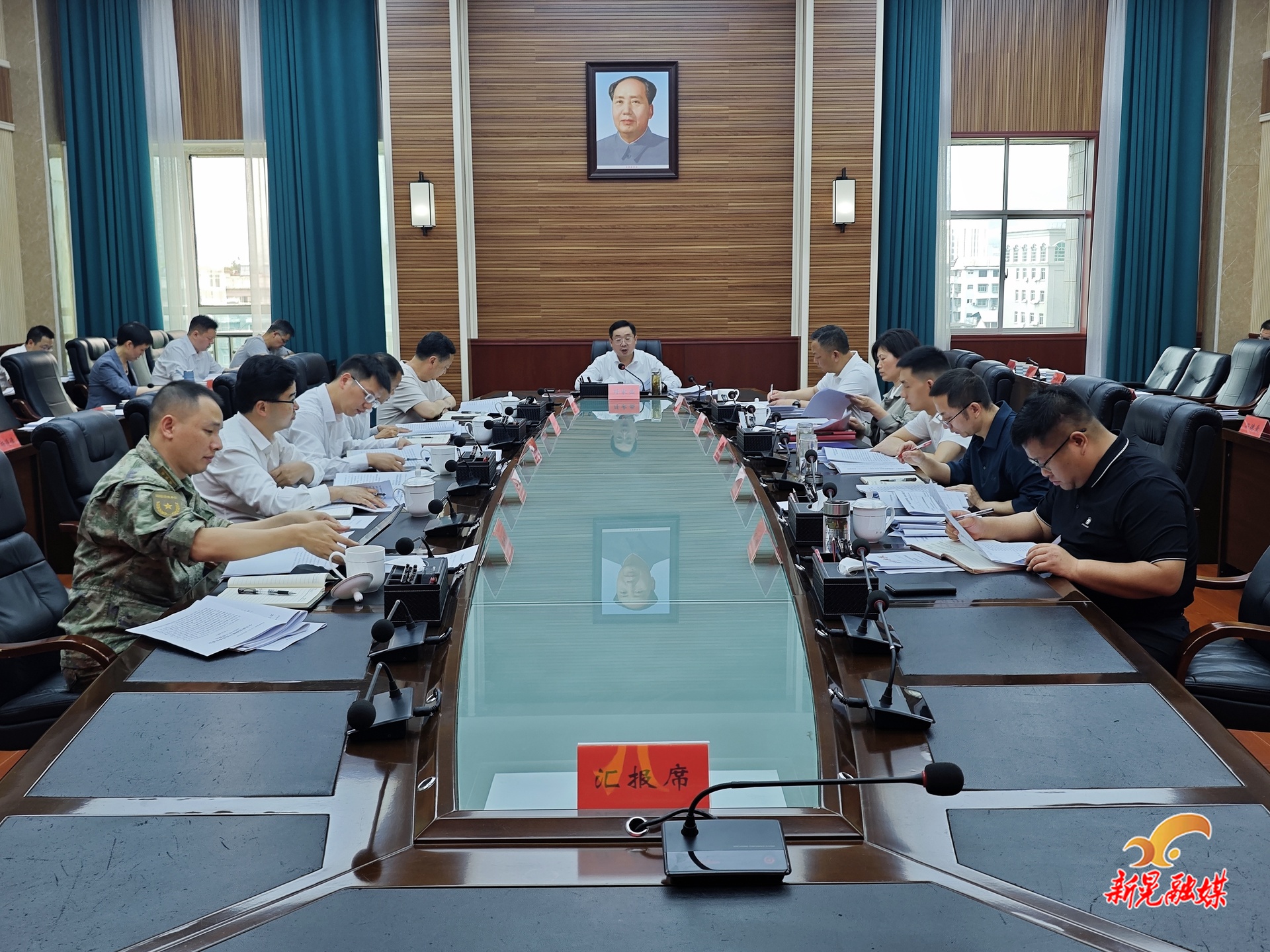 符家盛主持召开2026年第七次县委常委会（扩大）会议