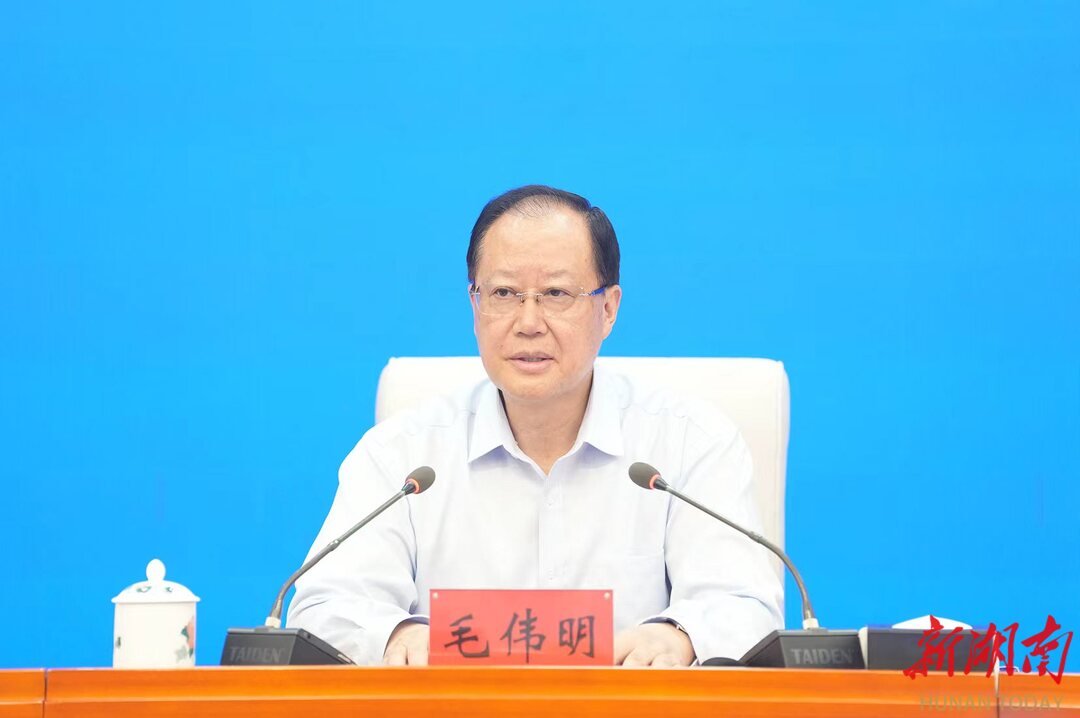 全省服务业大会在长沙召开 毛伟明讲话