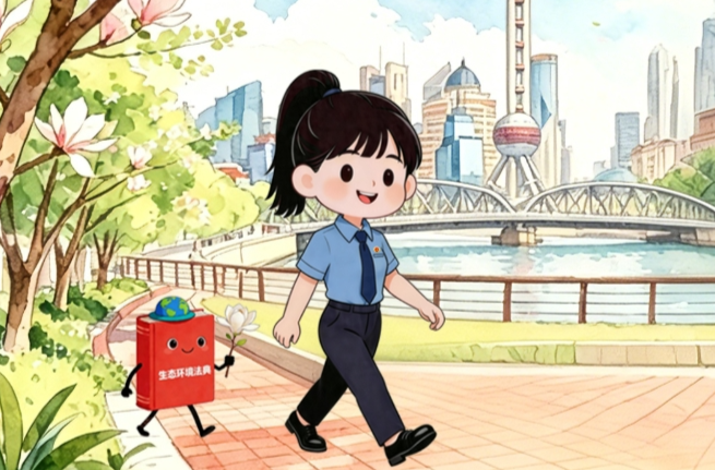 【漫画】我国首部生态环境法典来了！检察官带您“身临其境”划重点