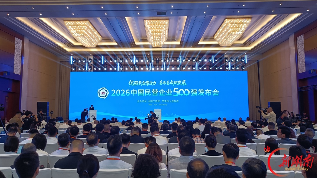 10家湘企上榜！“2026中国民营企业500强”发布