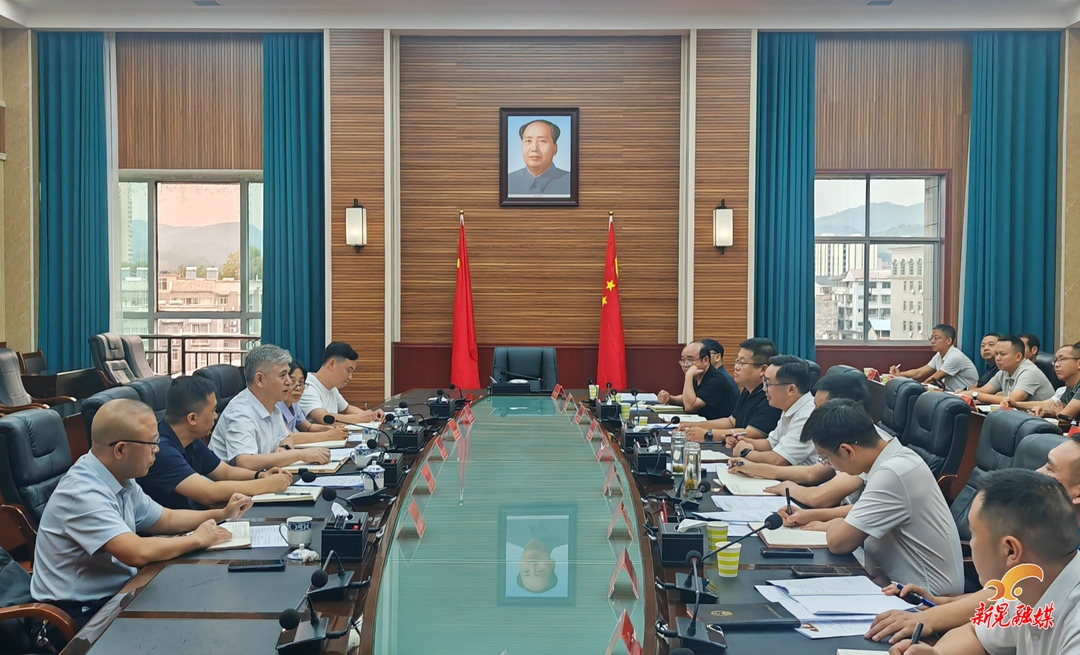 怀化市委常委、统战部部长周围一行来晃调研座谈会召开