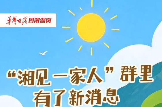 长图｜“湘见一家人”群里有了新消息