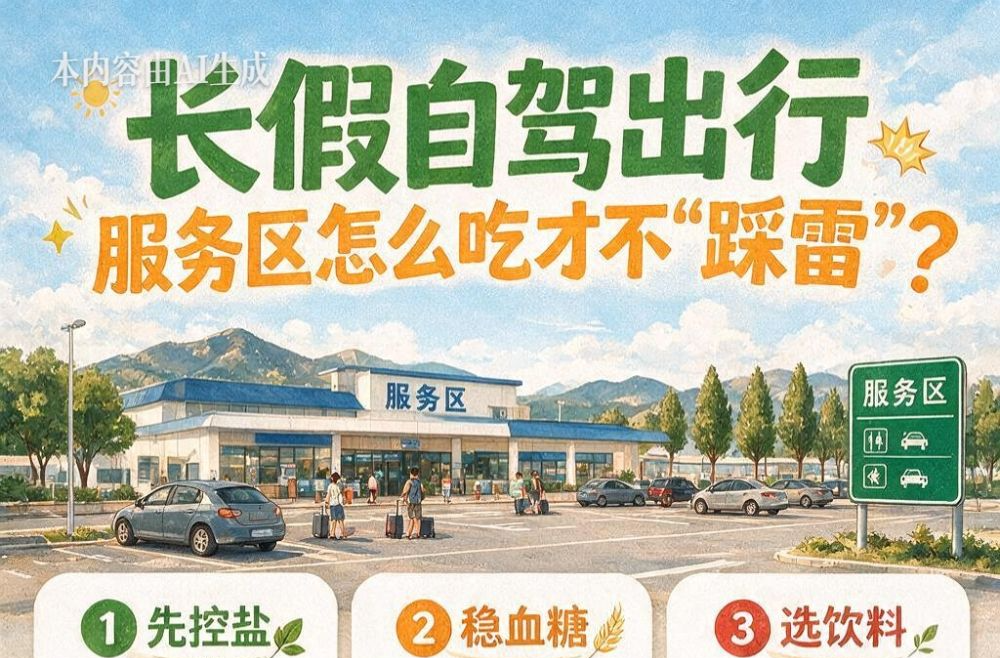 长假自驾出行，服务区怎么吃才不“踩雷”？