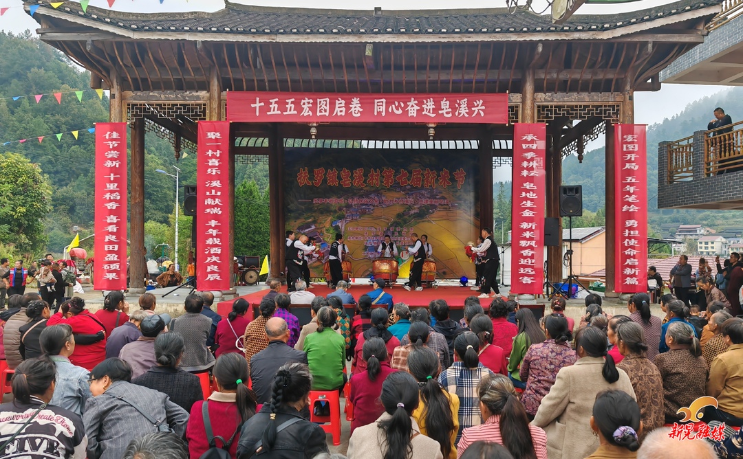 扶罗镇皂溪村举办第七届新米节文化活动